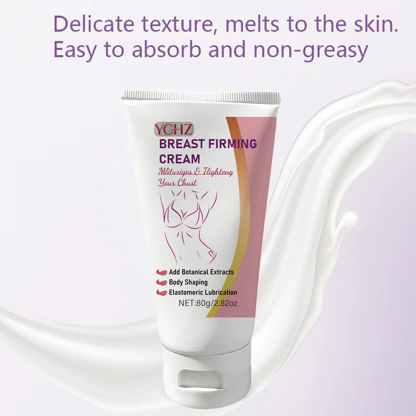 Crème pour les seins pour femmes - Contient du collagène