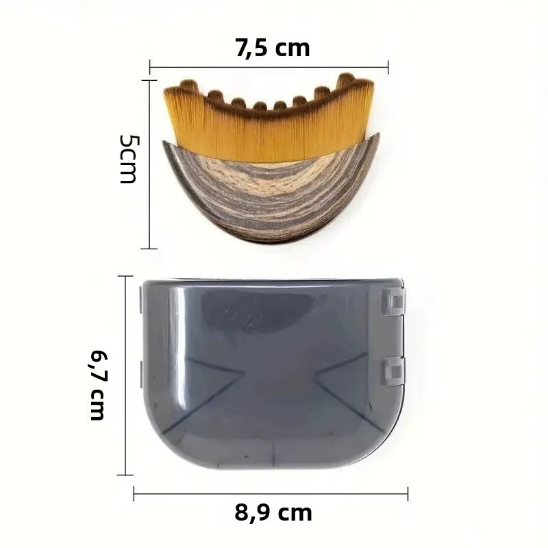 Nouvelle brosse de contour lymphatique pour le visage