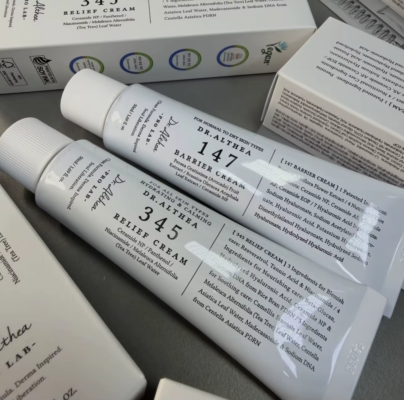 Dr.Althea 345 Crème Apaisante 60ML 100ML Antioxydante Resserre les Pores Sérum Léger Longue Durée Hydratant Lissant Essence Brume 147