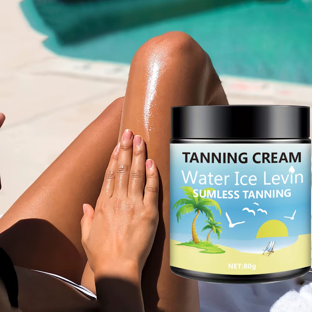 Lotion bronzante pour le corps