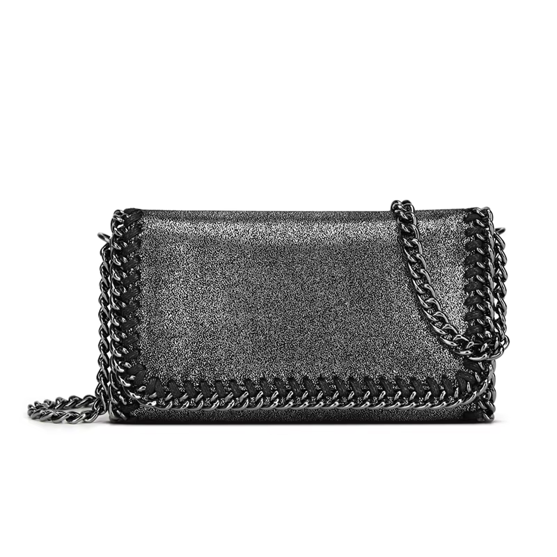 Mini sac à bandoulière de luxe pour femmes, sac à bandoulière avec chaîne, avec porte-monnaie pour téléphone, portefeuille élégant de marque, pochette à main