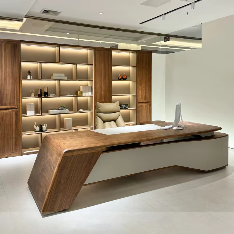 Bureau de mode en bois Simple créatif pas cher intérieur grande taille Bureau économiser de l'espace Meuble Bureau meubles de Style chinois