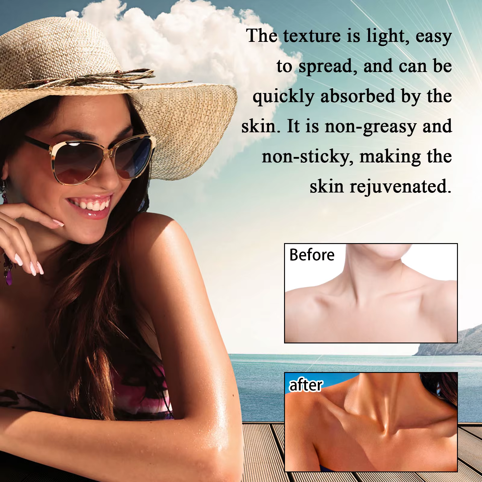 Lotion accélérateur de bronzage