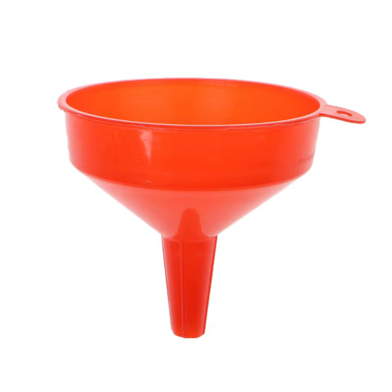 Bec d'entonnoir de remplissage en plastique pour huile moteur, outil doré pour diesel, style de voiture, moto, camion, véhicule, universel