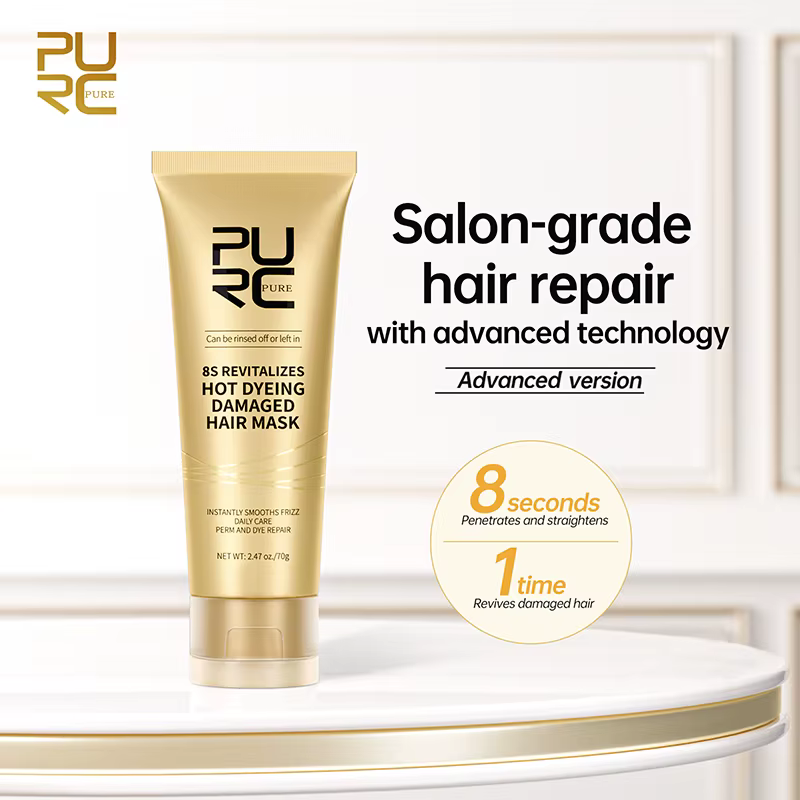 PURC – masque capillaire professionnel en 8 secondes