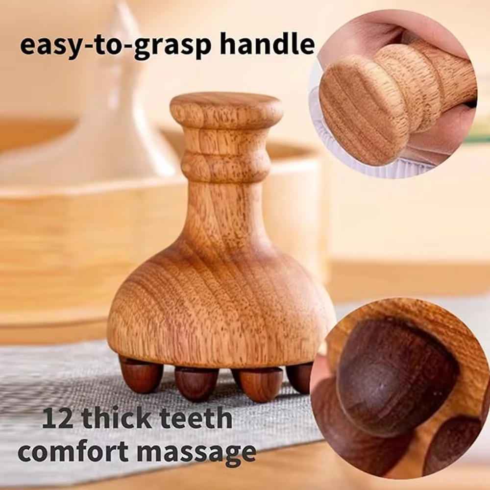 Outils de Massage thérapeutique au bois