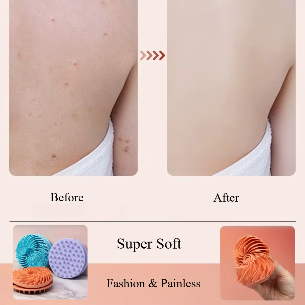 Épurateur de corps en Silicone souple