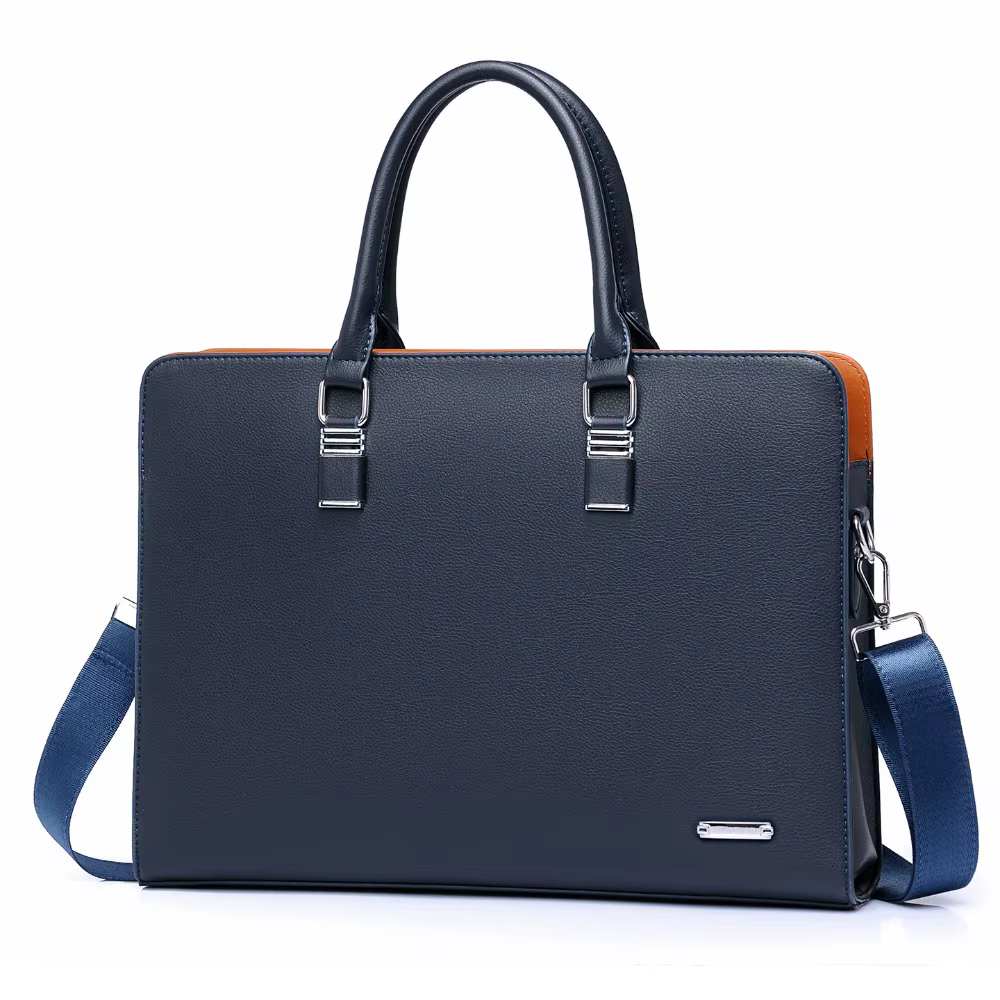 Sacs pour hommes grande capacité en cuir sacs à main en peau de vache pour hommes mallette d'affaires sac à bandoulière sac d'ordinateur de voyage d'affaires