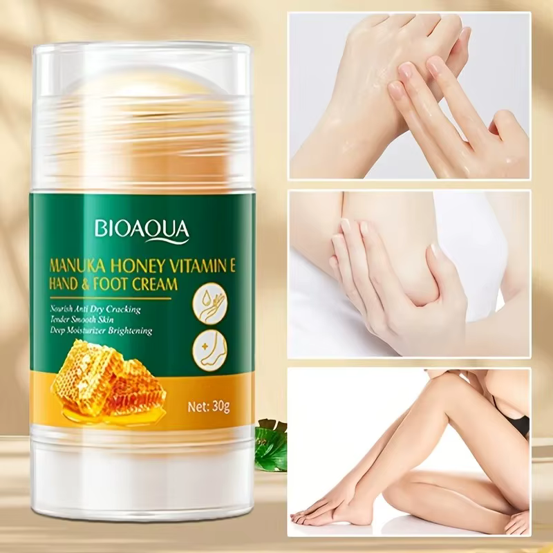 Crème pour les mains et les pieds capable de nourrir en profondeur la peau sèche