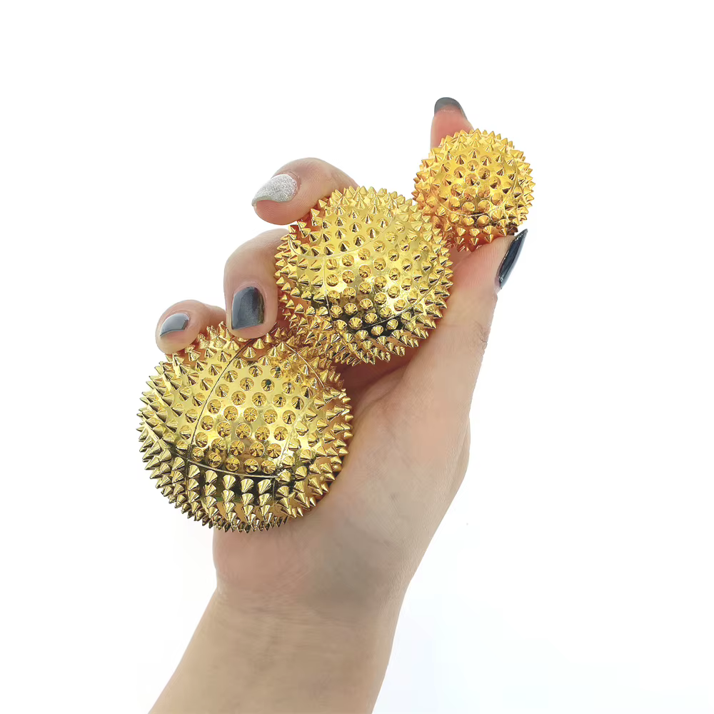 2 pièces – Balle de massage magnétique pour points d'acupuncture