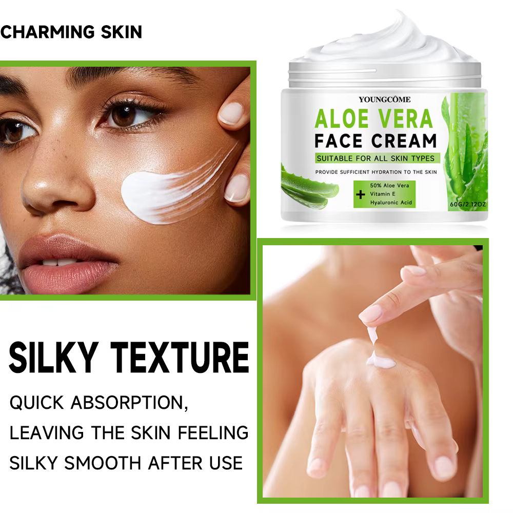 Aloe Vera hydratant visage Anti-rides vieillissement fouetté soin de la peau