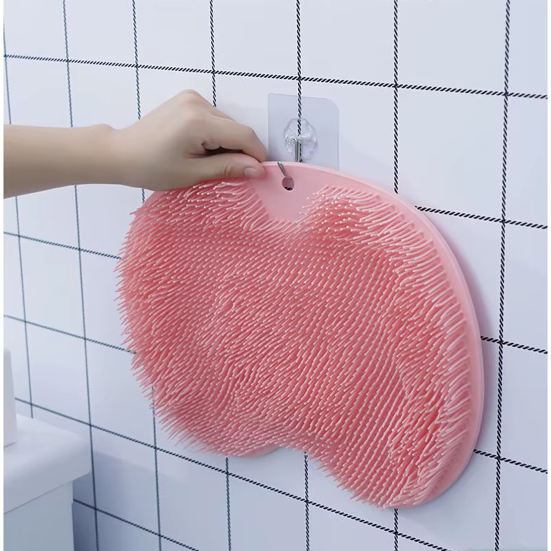 Brosse exfoliante pour les pieds et épurateur du dos