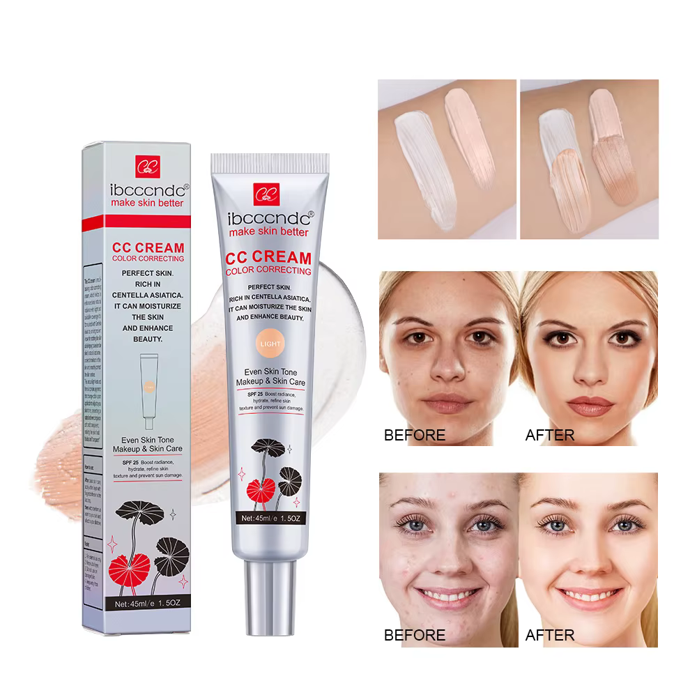Base CC crème hydratante imperméable Anti-transpiration maquillage avant correcteur durable femmes