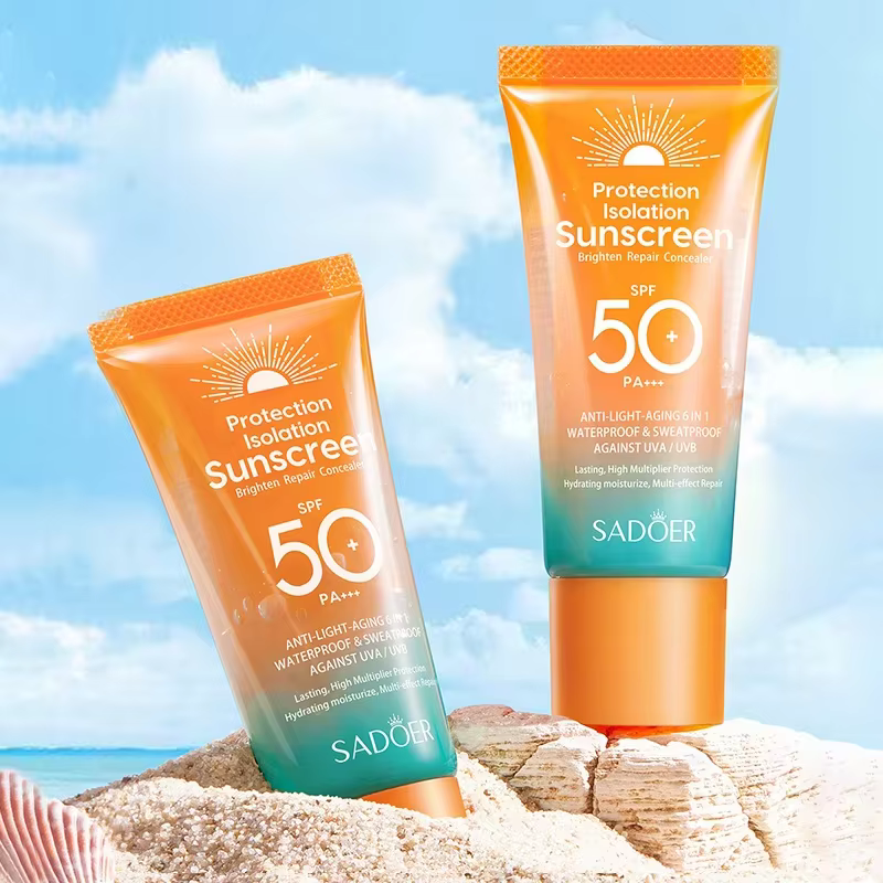 Crème solaire pour le visage et le corps