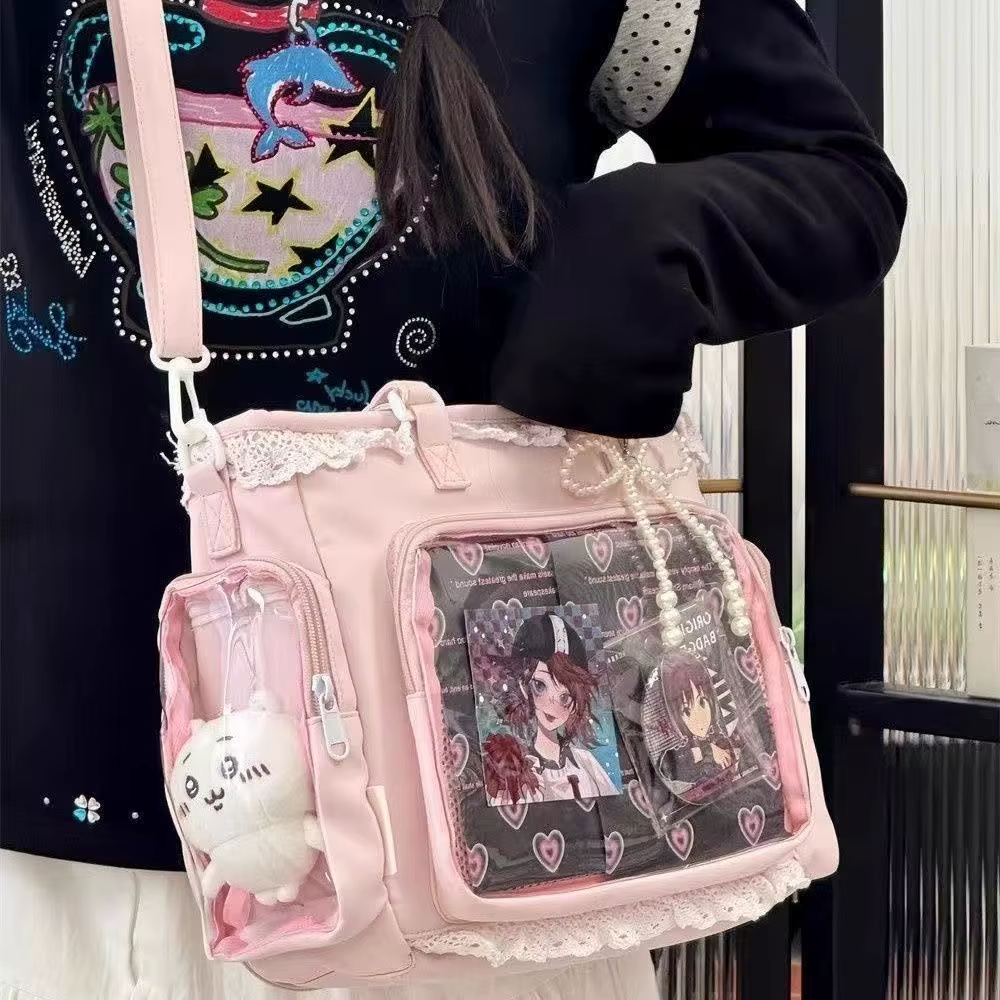 Ballet fille grande appétit Itabag japonais bidimension unique épaule sac à bandoulière cadeau pour amis sac à main femme