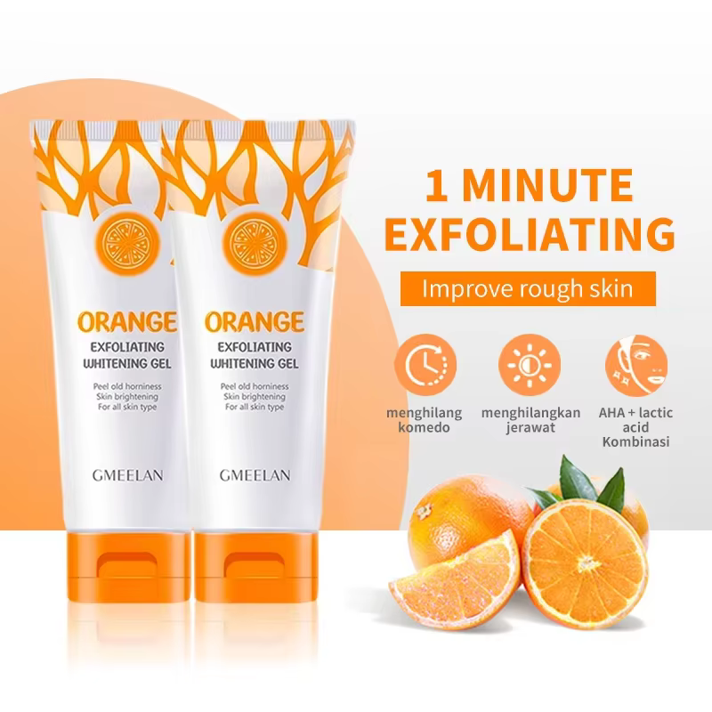 Gel exfoliant à l'orange