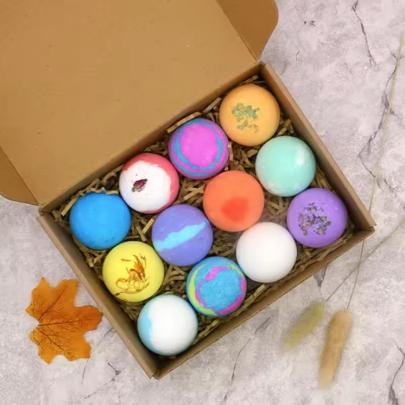 Ensemble de bombe de bain