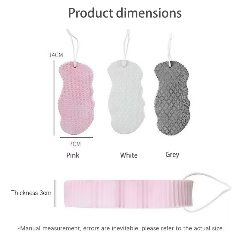 1pc doux éponge corps épurateur bain exfoliant gommage