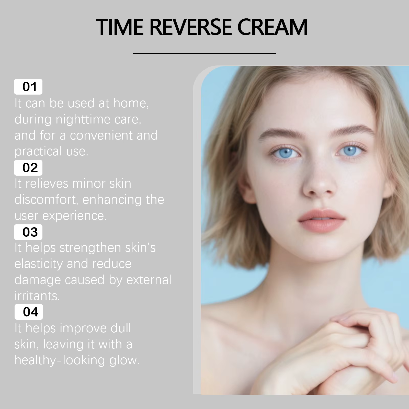 Crème Pro Centella Asiatica Time Reverse hydratante
