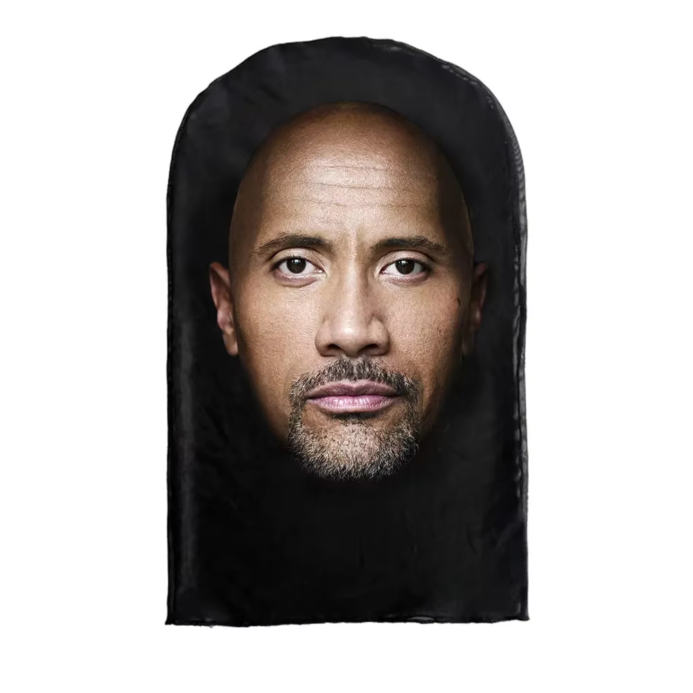 Masque intégral pour Halloween, fête costumée, cagoule avec maille visage de célébrité, couvre-chef élastique, cadeaux de Noël