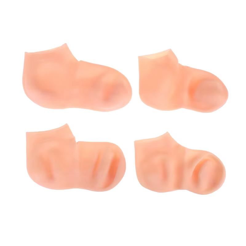 1 paire de chaussettes de soins des pieds et des mains