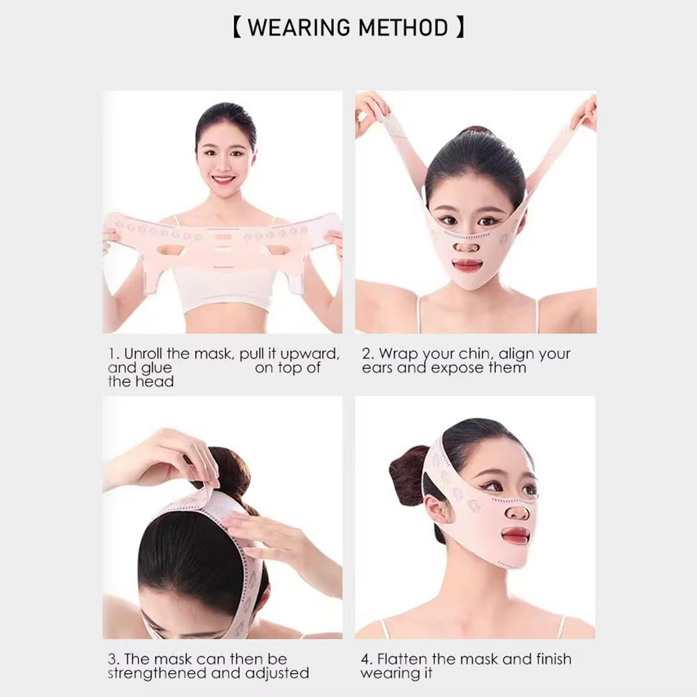Nouveau Design masque de menton V ligne façonnage masques faciaux visage sculptant