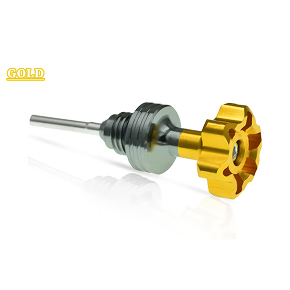 Jauge de niveau d'huile moteur et bouchon de réservoir de carburant pour moto, ATV, Go Kart, Dirt Bike 110cc 126cc - Outil d'entretien moto