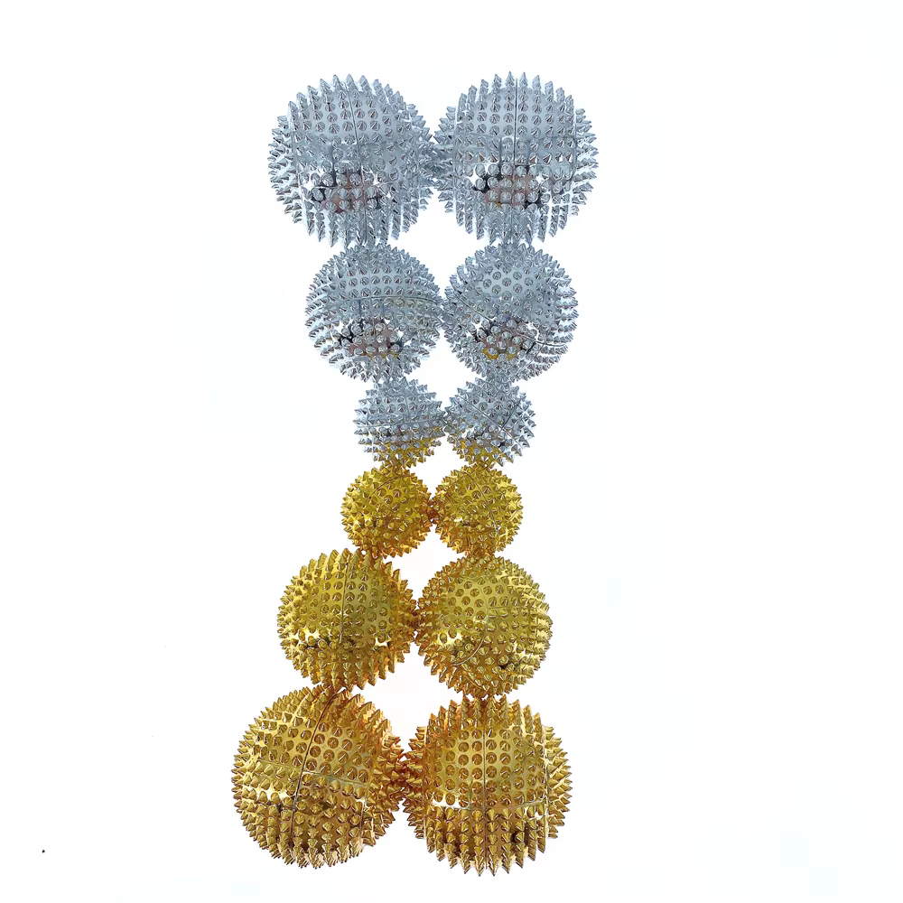 2 pièces – Balle de massage magnétique pour points d'acupuncture