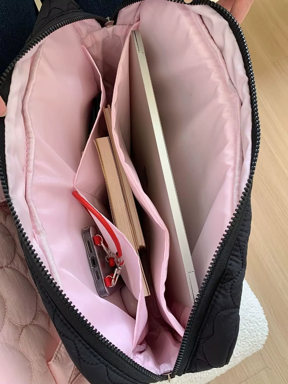 Sac à main multifonctionnel pour ordinateur Portable, sac à bandoulière pour Macbook Air Pro 16/Notebook//HP/Lenovo/Dell 13.3 14 15.6 pouces