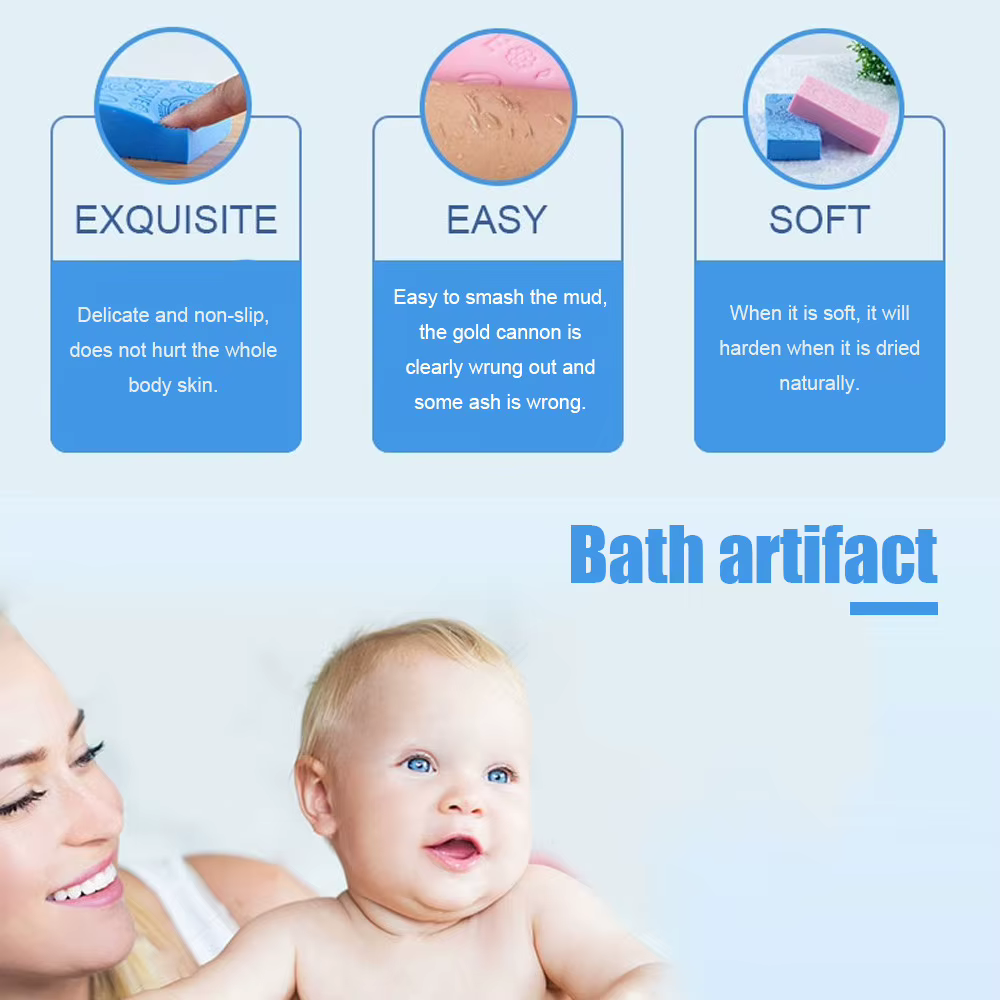 Éponge de bain douce pour le corps