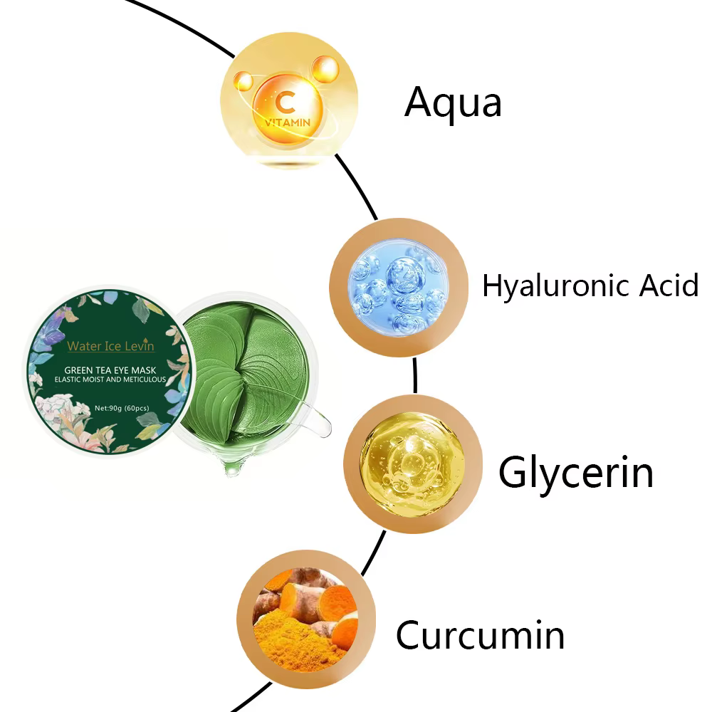 Masque pour les yeux au thé vert