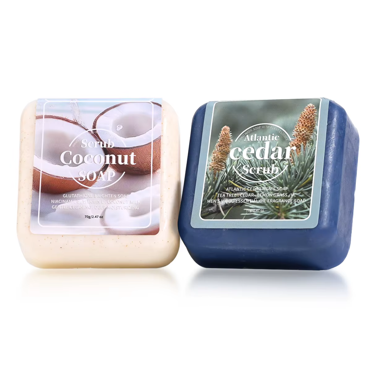 Gommage au glutathion et au noix de coco