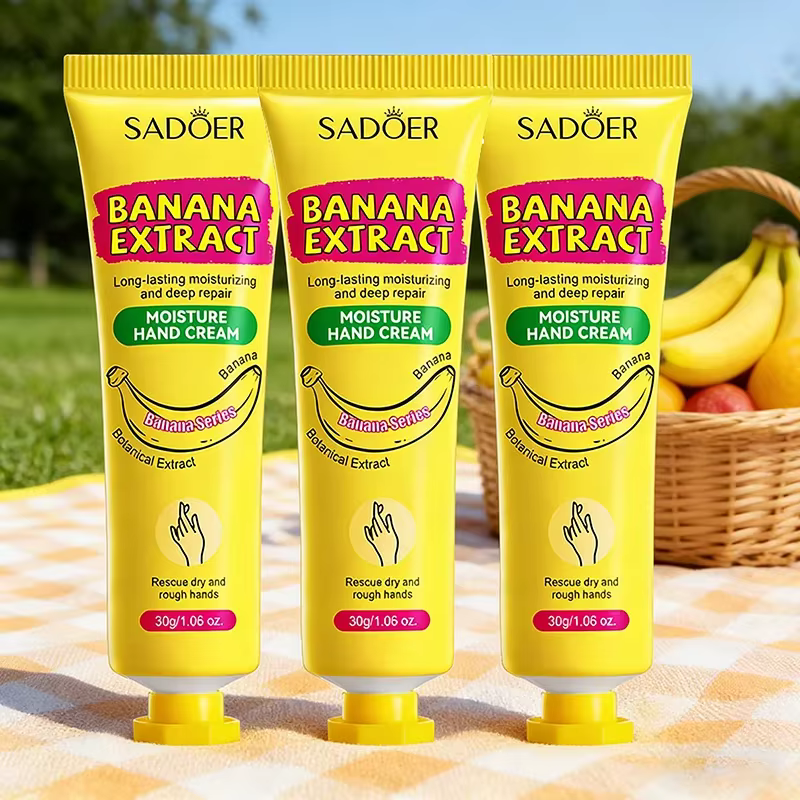 Crème pour les mains à la banane Sadoer