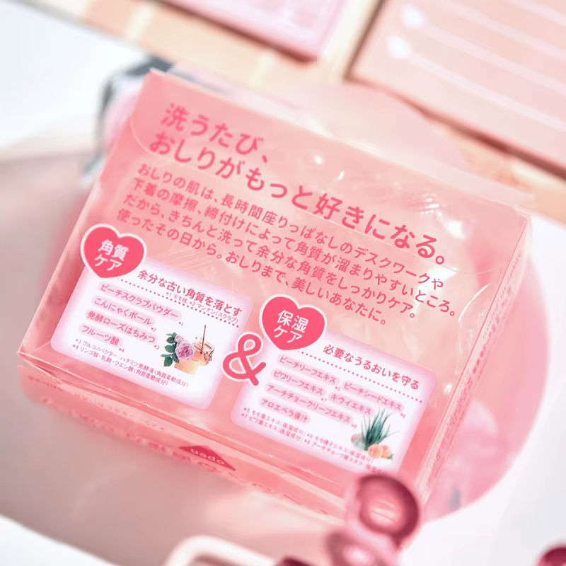Savon japonais pour les fesses et les hanches